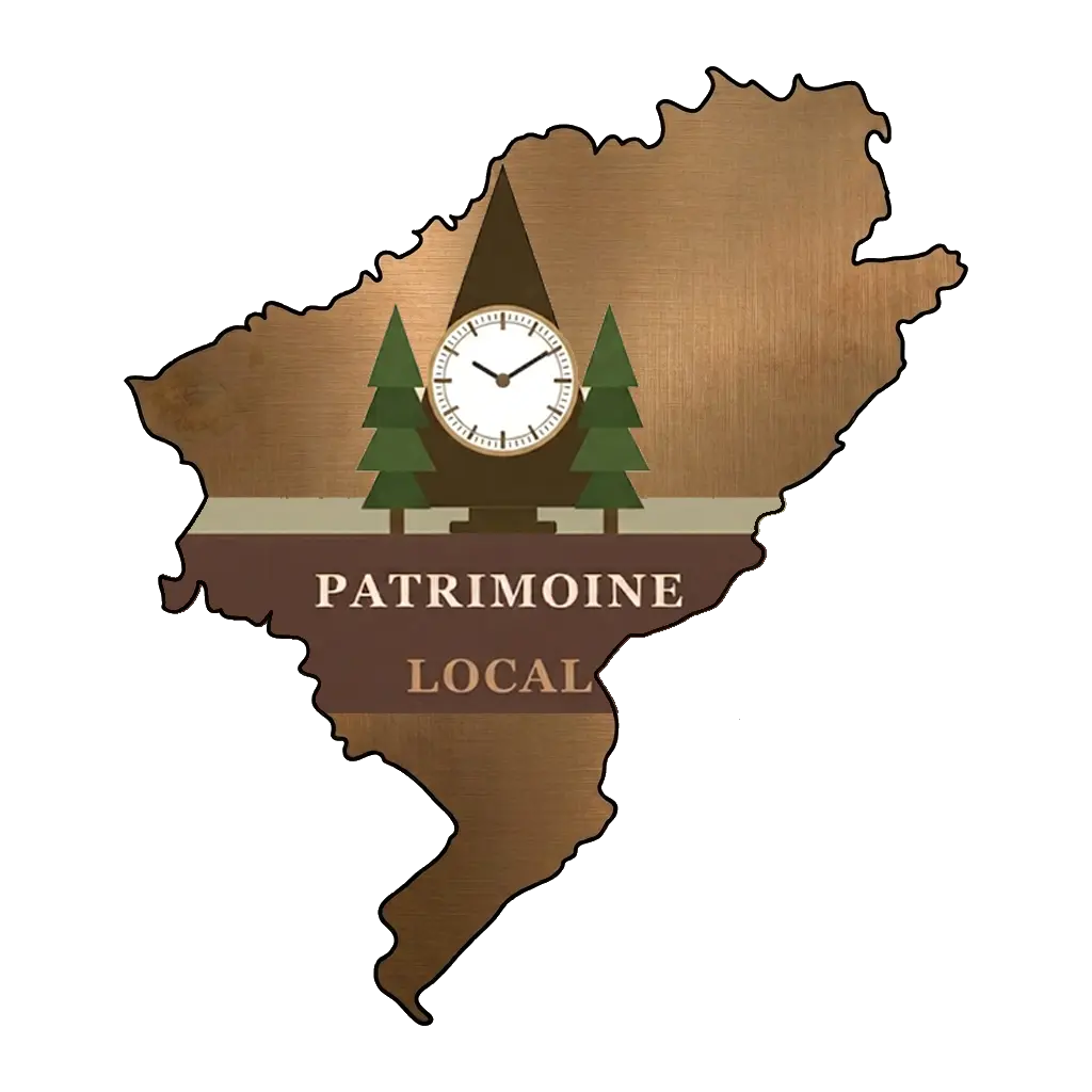 Logo Patrimoine Local Manufacture Vuillemin : horlogerie traditionnelle et savoir-faire artisanal en Franche-Comté, Doubs.